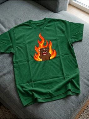 Goldman Domo Fire Graphic Streetwear Tee
